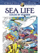 Creative Haven Sea Life Color by Number Coloring Book-9780486797953