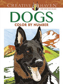 Creative Haven Dogs Color by Number Coloring Book-9780486804477