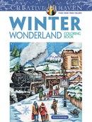 Creative Haven Winter Wonderland Coloring Book-9780486805016