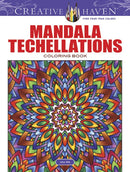 Creative Haven Mandala Techellations Coloring Book-9780486805221