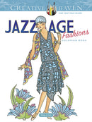 Creative Haven Jazz Age Fashions Coloring Book-9780486810492