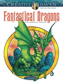 Creative Haven Fantastical Dragons Coloring Book-9780486812694