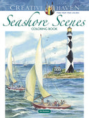 Creative Haven Seashore Scenes Coloring Book-9780486818009