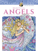 Creative Haven Beautiful Angels Coloring Book-9780486818573