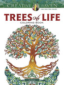 Creative Haven Trees of Life Coloring Book