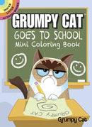 Grumpy Cat Goes to School Mini Coloring Book-9780486819600