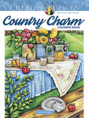 Creative Haven Country Charm Coloring Book-9780486821689