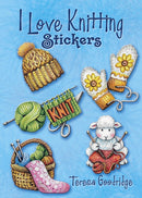 I Love Knitting Stickers