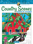 Creative Haven Country Scenes Color by Number-9780486822808