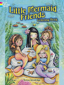 Little Mermaid Friends Coloring Book-9780486827360