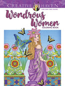 Creative Haven Wondrous Women Coloring Book-9780486828466