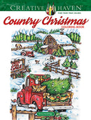 Creative Haven Country Christmas Coloring Book-9780486832524