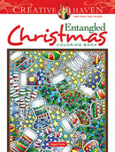 Creative Haven Entangled Christmas Coloring Book-9780486836706