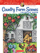 Creative Haven Country Farm Scenes Coloring Book-9780486836737