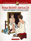 Creative Haven Norman Rockwell's American Life from The Saturday Evening Post Coloring Book-9780486837888