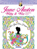 Creative Haven Jane Austen Witty & Wise Coloring Book