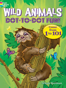 Wild Animals Dot-to-Dot Fun : Count from 1 to 101!-9780486838380
