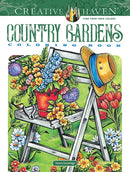 Creative Haven Country Gardens Coloring Book-9780486840451