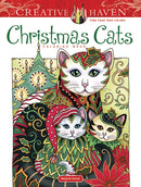 Creative Haven Christmas Cats Coloring Book-9780486841281