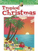 Creative Haven Tropical Christmas Coloring Book-9780486841779