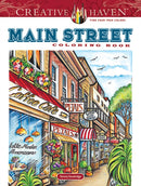 Creative Haven Main Street Coloring Book-9780486842448