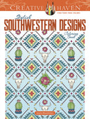 Creative Haven Stylish Southwestern Designs Coloring Book-9780486846668