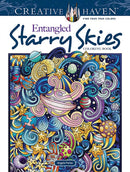 Creative Haven Entangled Starry Skies Coloring Book-9780486846682