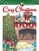 Creative Haven Cozy Christmas Coloring Book-9780486848617