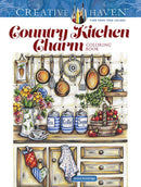 Creative Haven Country Kitchen Charm Coloring Book-9780486848921