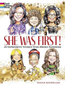She Was First! 45 Impressive Women Who Broke Barriers-9780486848938