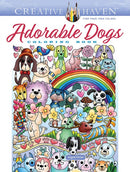 Creative Haven Adorable Dogs Coloring Book-9780486849638
