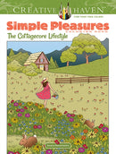 Creative Haven Simple Pleasures Coloring Book : The Cottagecore Lifestyle-9780486849737