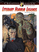 Creative Haven Literary Horror Legends Coloring Book-9780486850412