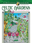 Creative Haven Celtic Gardens Coloring Book-9780486851006