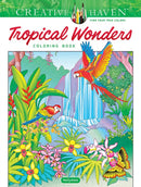Creative Haven Tropical Wonders Coloring Book-9780486851020