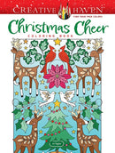 Creative Haven Christmas Cheer Coloring Book