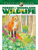 Creative Haven Forest & Woodland Wildlife Coloring Book-9780486851099
