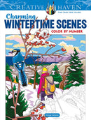 Creative Haven Charming Wintertime Scenes Color by Number-9780486851136