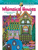 Creative Haven Whimsical Houses Coloring Book-9780486851174