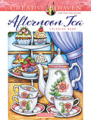 Creative Haven Afternoon Tea Coloring Book-9780486851716