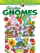 Creative Haven Garden Gnomes Coloring Book-9780486852706