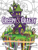 Creepy & Crafty Coloring Book : Haunting Scenes for Creative Coloring-9780486853604