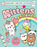 Kittens & Friends: Kawaii Activity Fun (With Over 200 Stickers!)-9780486854427