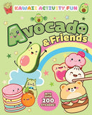 Avocado & Friends: Kawaii Activity Fun (With Over 200 Stickers!)-9780486854434