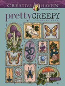 Creative Haven Pretty Creepy Coloring Book-9780486854724