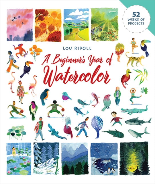 A Beginner's Year of Watercolor-9780486854892