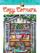 Creative Haven Cozy Corners Coloring Book-9780486855172