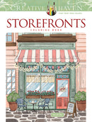 Creative Haven Storefronts Coloring Book-9780486855837
