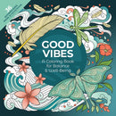 Good Vibes: A Coloring Book for Balance & Well-Being