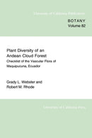 Plant Diversity of An Andean Cloud Forest – Checklist of the Vascular Flora of Maquipucuna, Ecuador